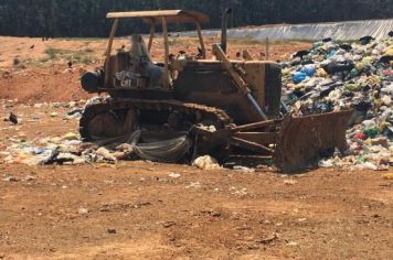 Foto - Estrutura e Operação no Aterro Sanitário